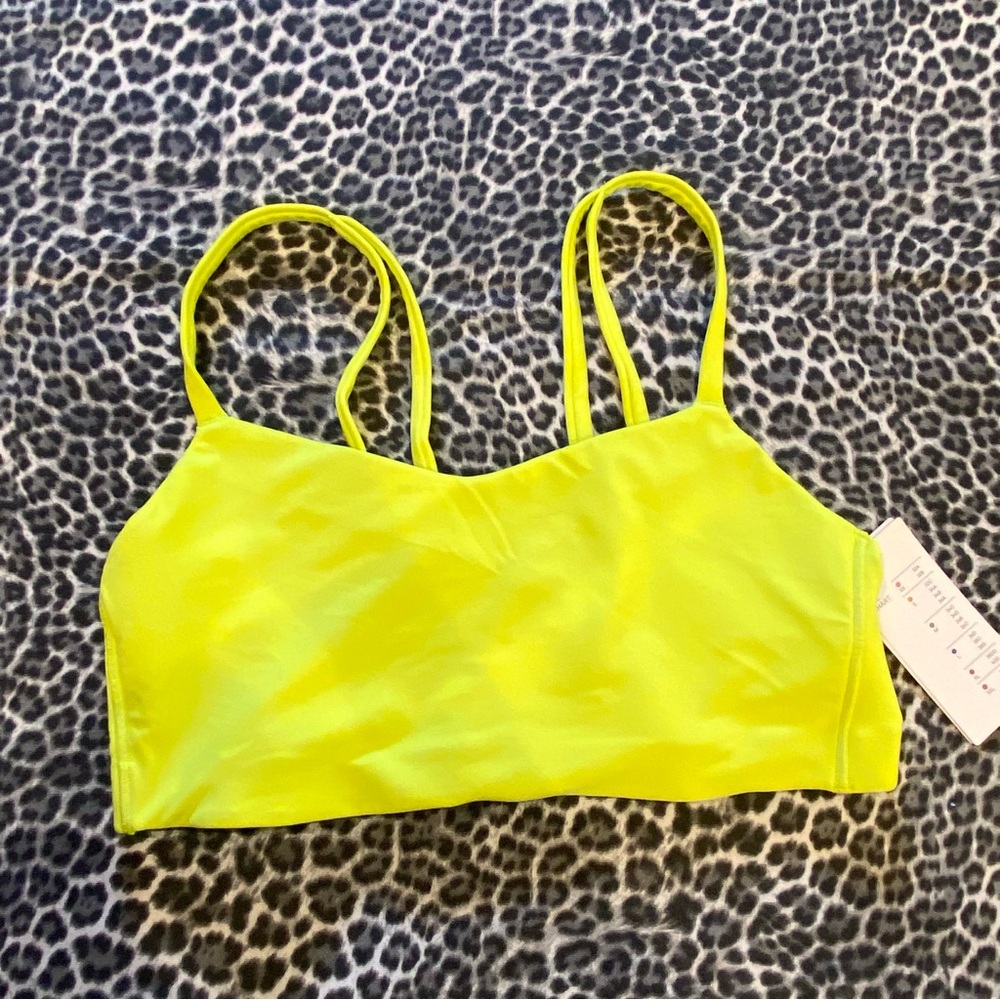 All In Motion Lime Green Leggings Sports Bra Ultra High Rise Everyday Soft NWT - Picture 10 of 15